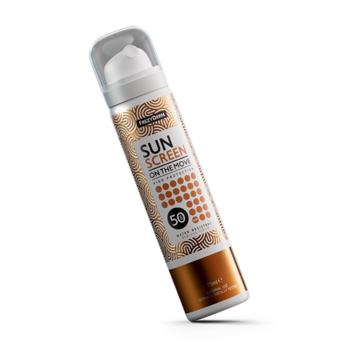 3D Render of a Frezyderm sunscreen